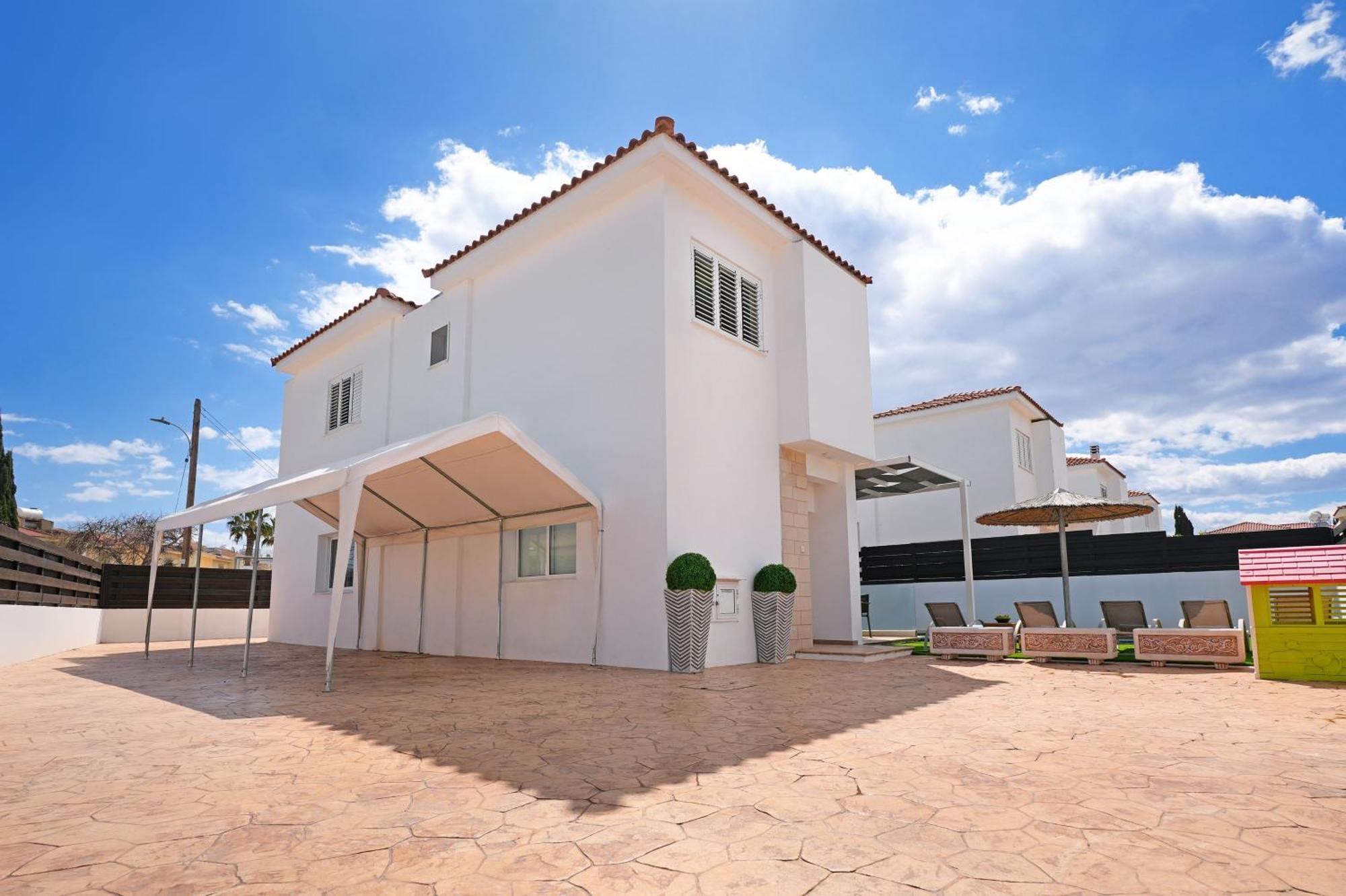Villa White Star - 100M From Serena Beach Protaras Exteriér fotografie