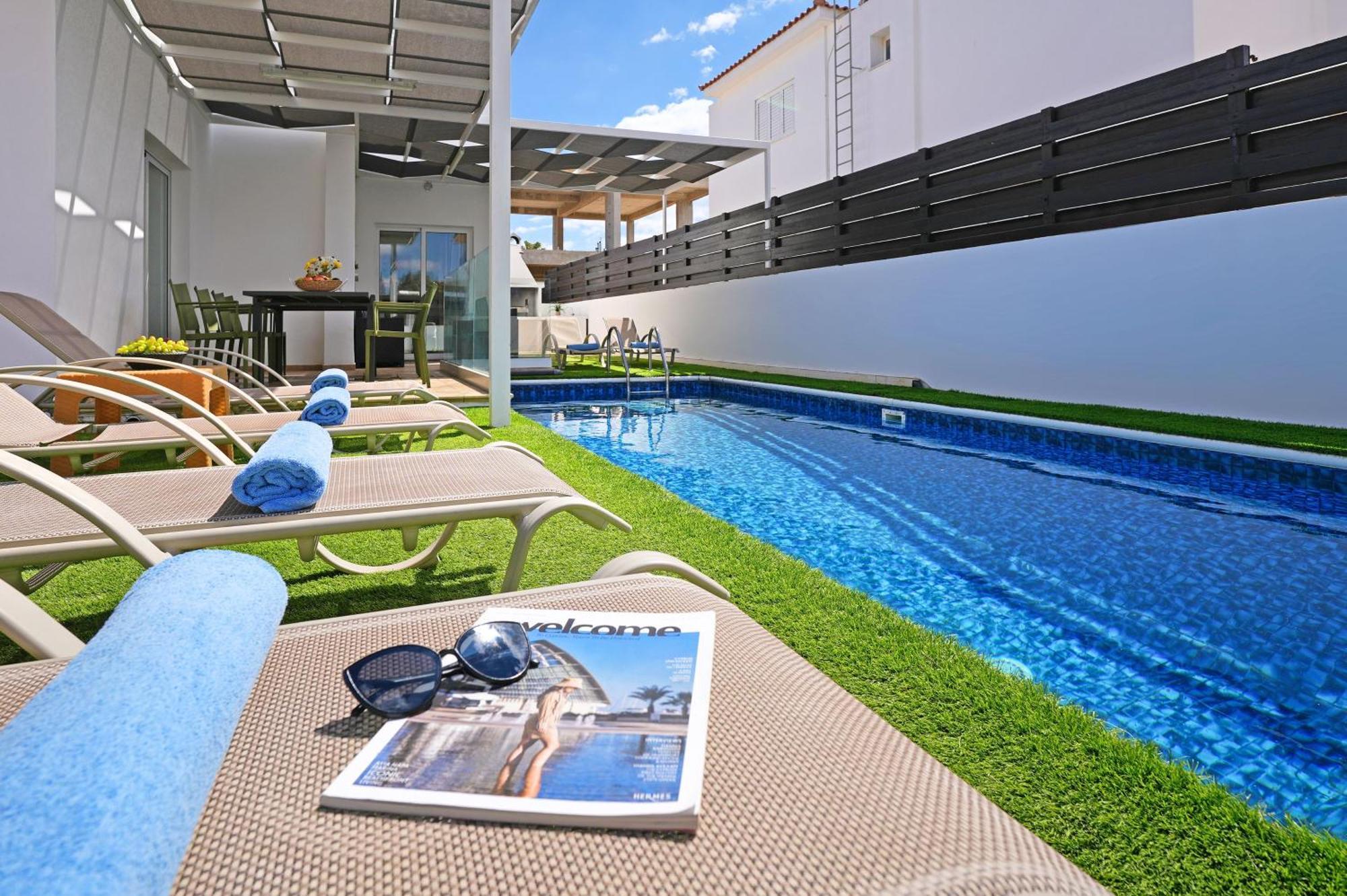 Villa White Star - 100M From Serena Beach Protaras Exteriér fotografie